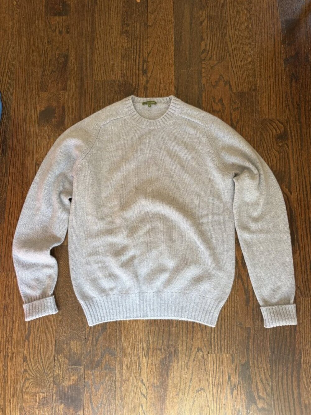 Sid Mashburn Heather Sky Cashmere Sweater Mens M